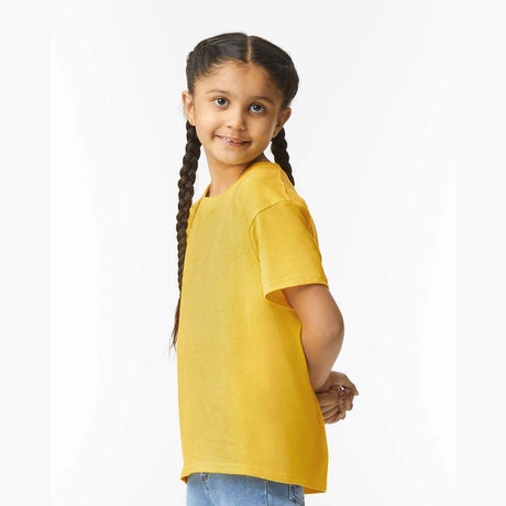 Camiseta juvenil de algodón Softstyle | Camisa ligera con cuello redondo Gildan
