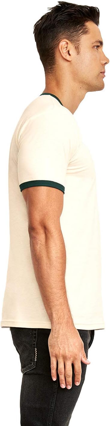 Next Level® Cotton Ringer Crewneck Short Sleeve T-Shirt