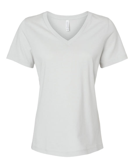 BELLA + CANVAS® Women’s Jersey Relaxed Short Sleeve V-Neck T-Shirt