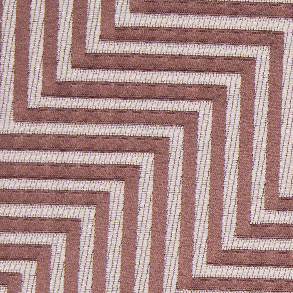 Brown Diagonal Herringbone Jacquard
