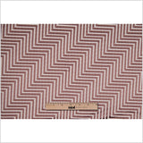 Brown Diagonal Herringbone Jacquard