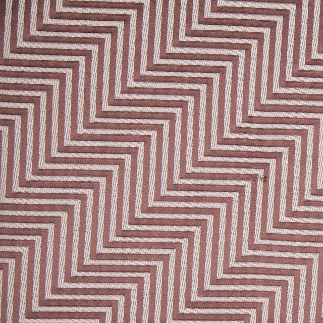 Brown Diagonal Herringbone Jacquard