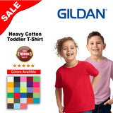 Gildan® Heavy Cotton Toddler Crewneck Short Sleeve T-Shirt