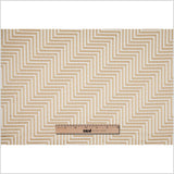Gold Diagonal Herringbone Jacquard
