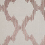 Pale Taupe and Copper Embroidered Diamonds Woven