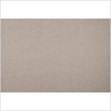 Beige Linen-Like Solid Woven