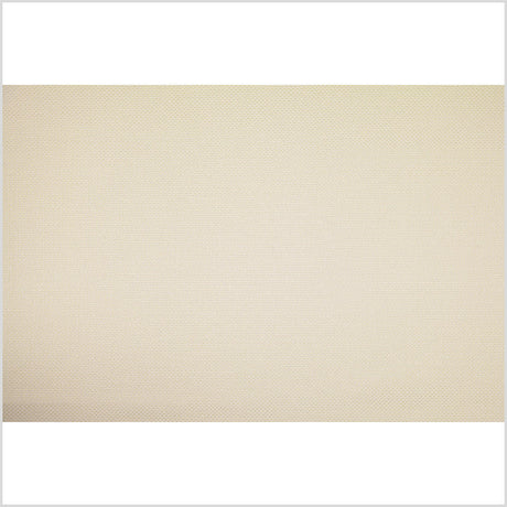 Ivory Linen-Like Solid Woven