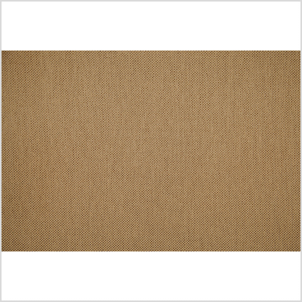 Coffee Linen-Like Solid Woven