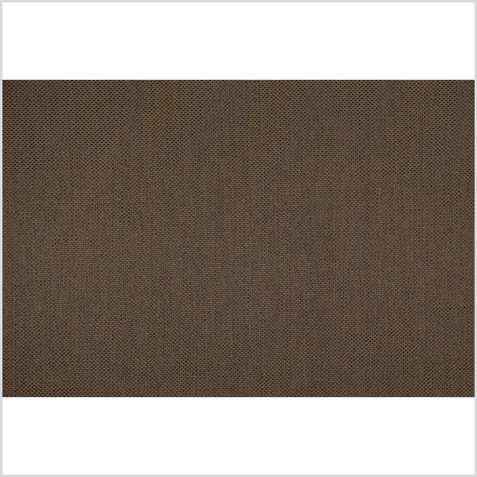 Espresso Linen-Like Solid Woven