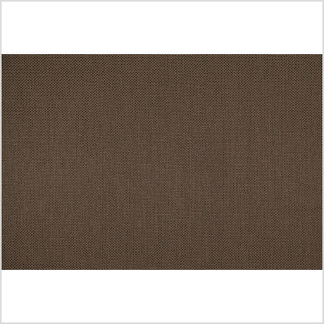 Espresso Linen-Like Solid Woven