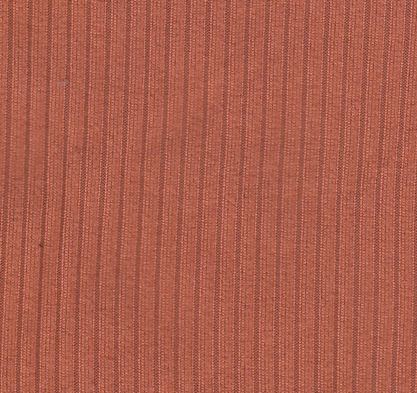 Rib Solid Stretch Knit Fabric