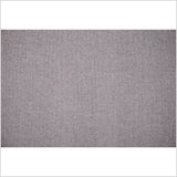 Heathered Gray Wides Stripes Linen-Like Woven