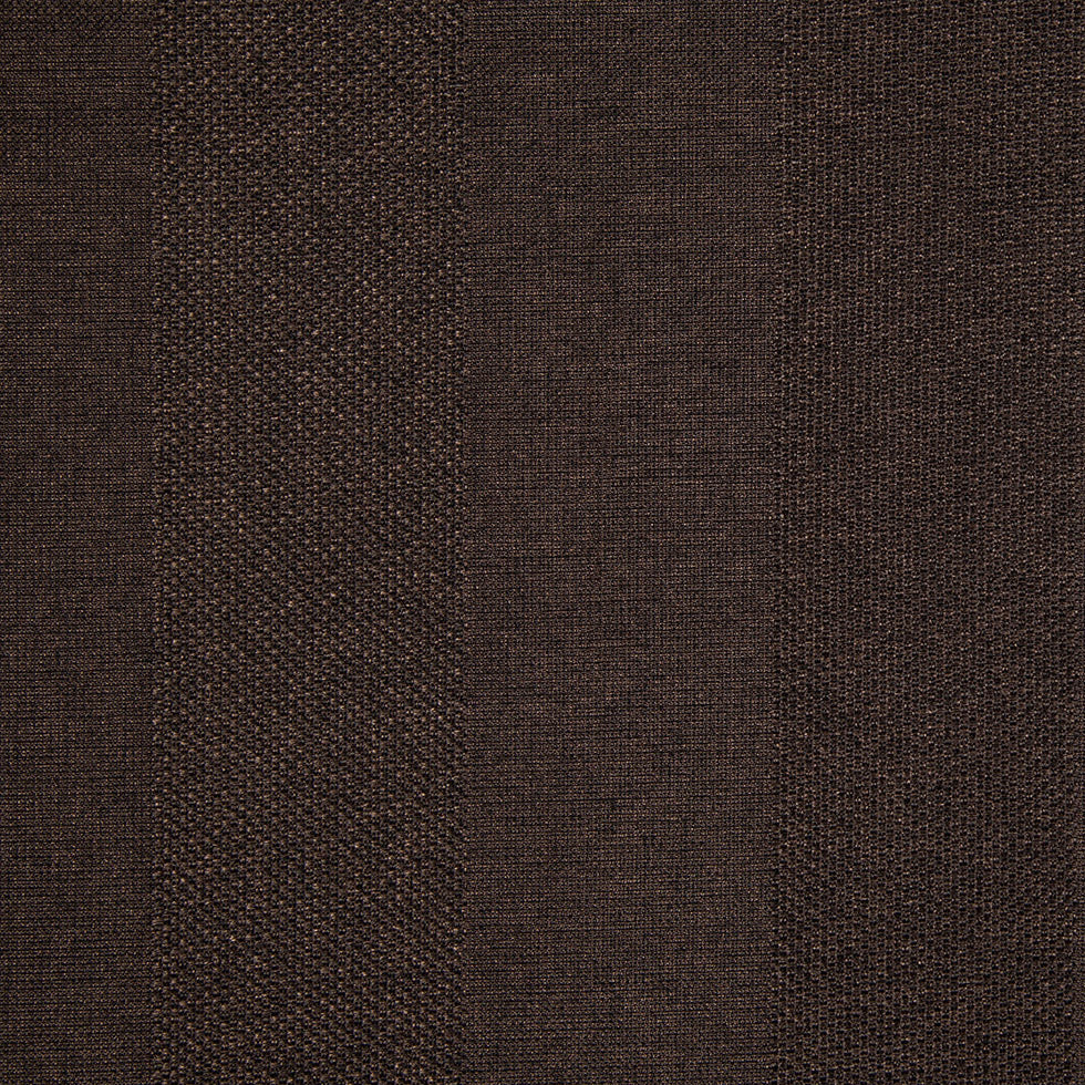 Brown Wides Stripes Linen-Like Woven