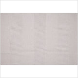 Pale Taupe Wides Stripes Linen-Like Woven