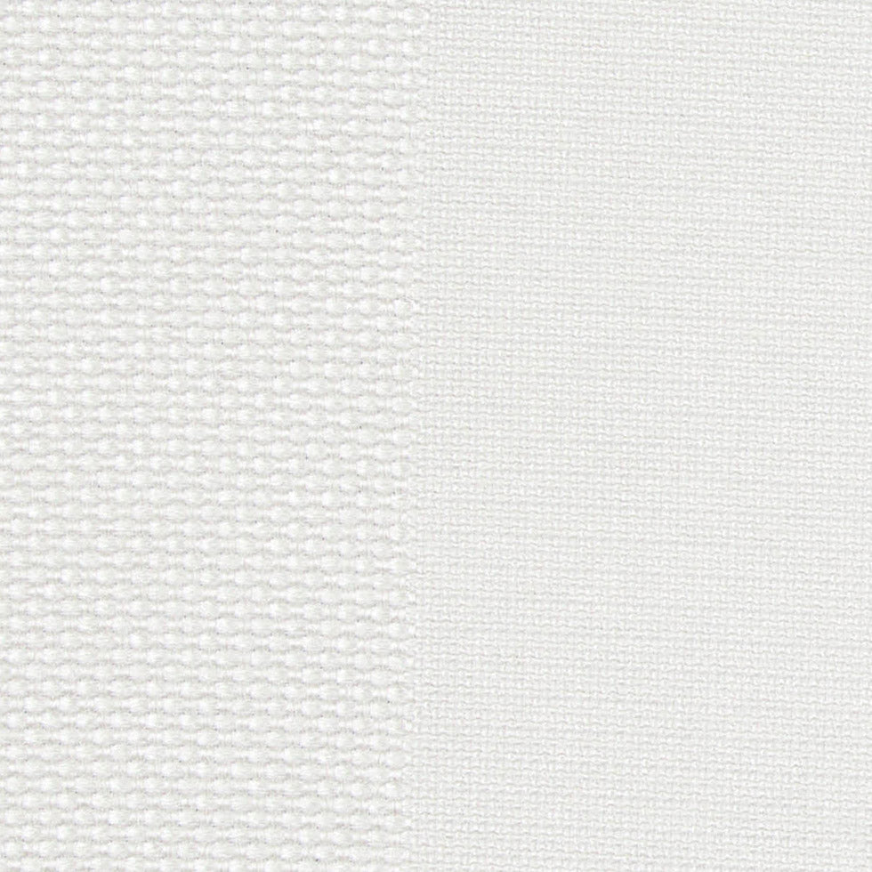 Ivory Wides Stripes Linen-Like Woven