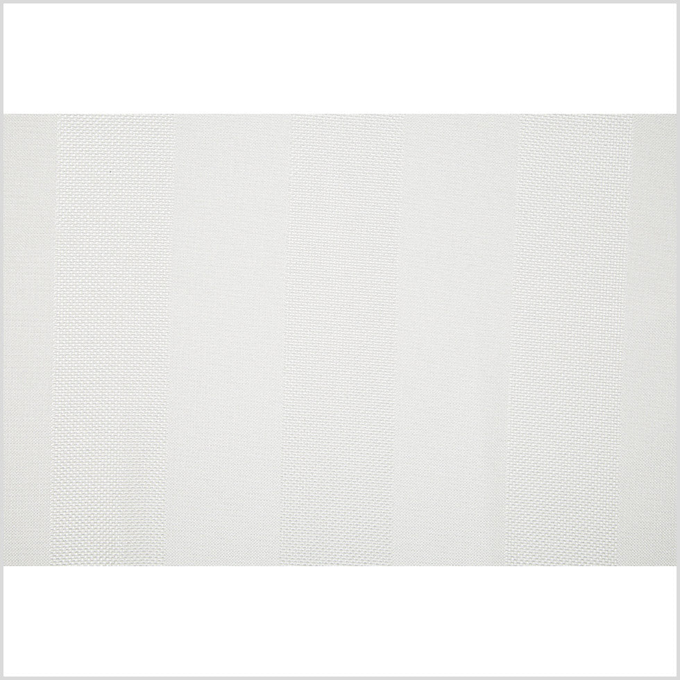 Ivory Wides Stripes Linen-Like Woven
