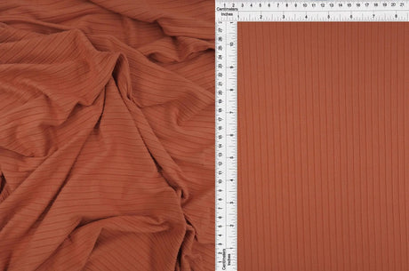 1 Yard Yummy Rib 8x3 Solid Stretch Knit Fabric 58 Inch Wide