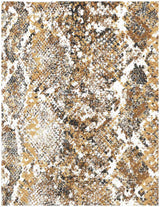 Snake Skin Print Rayon Jersey Knit Fabric 1 Yard Soft Stretch Lightweight 58/60" Wide
