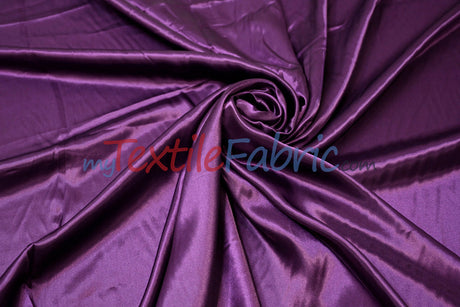 Stretch Charmeuse Satin Fabric - 96% Polyester 4% Spandex, Solid, 58/60" Width (Yards, Bolts, Sample Swatches)