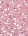 1 Yard Animal Print Rose 8x3 Yummy Rib Knit Fabric Soft Stretch 58/60 Inches Wide