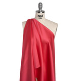 Polyester Satin - Radiant Rouge - Reverie Collection