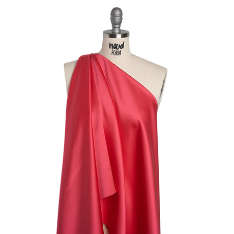 Polyester Satin - Radiant Rouge - Reverie Collection
