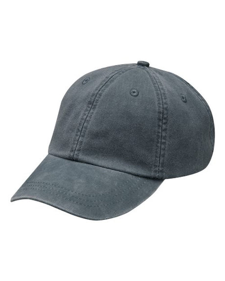 Adams Headwear Optimum Pigment Dyed Dad Hat Vintage Cotton Baseball Cap