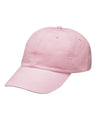 Optimum Pigment-Dyed Cotton Dad Hat with Mesh Lining, Adjustable Leather Strap