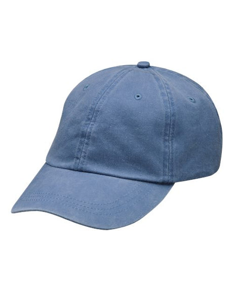 Adams Headwear Optimum Pigment Dyed Dad Hat Vintage Cotton Baseball Cap