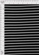 Viscose Crepe Stripe Stretch Fabric