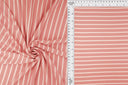 Viscose Crepe Stripe Stretch Fabric