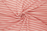 Viscose Crepe Stripe Stretch Fabric