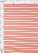 Viscose Crepe Stripe Stretch Fabric