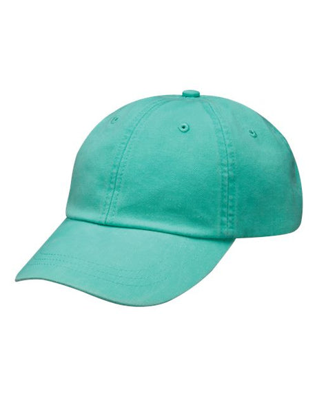 Adams Headwear Optimum Pigment Dyed Dad Hat Vintage Cotton Baseball Cap