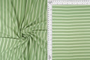 Striped Viscose Crepe Fabric 1 Yard Soft Draping Texture Lightweight 58/60" Wide