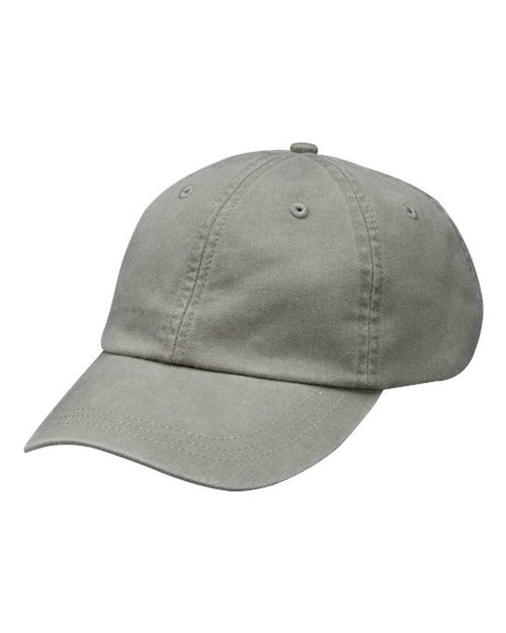 Adams Headwear Optimum Pigment Dyed Dad Hat Vintage Cotton Baseball Cap