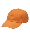 Optimum Pigment-Dyed Cotton Dad Hat with Mesh Lining, Adjustable Leather Strap