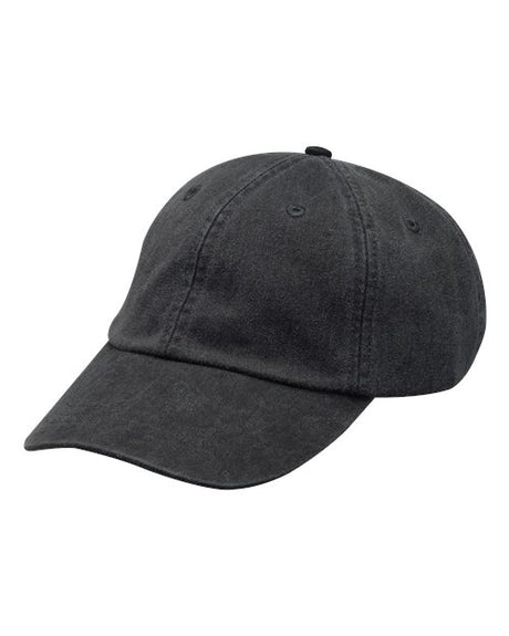 Adams Headwear Optimum Pigment Dyed Dad Hat Vintage Cotton Baseball Cap
