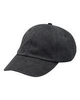 Optimum Pigment-Dyed Cotton Dad Hat with Mesh Lining, Adjustable Leather Strap