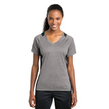 Women's Heather Colorblock Contender Short Sleeve V-Neck Tee