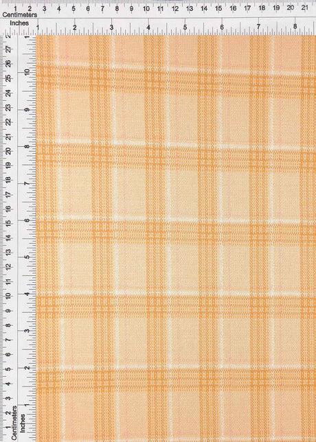1 Yard Stretch Double Knit Jacquard Plaid Fabric Polyester Rayon Blend 58/60 Inches Wide