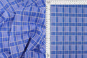 1 Yard 58/60" Double Knit Jacquard Plaid Fabric 87% Polyester 12% Rayon 1% Spandex 230 GSM