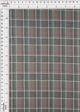 Plaid Double Knit Jacquard Stretch Fabric