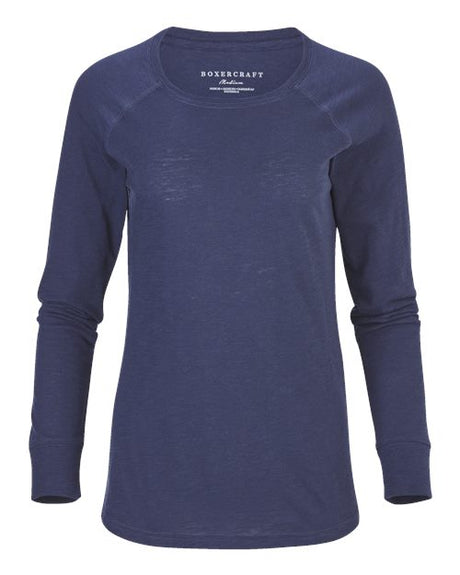 Women's Solid Preppy Patch Long Sleeve T-Shirt