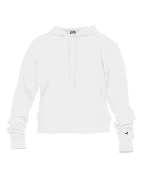 Badger Women's Crop Hooded Sweatshirt