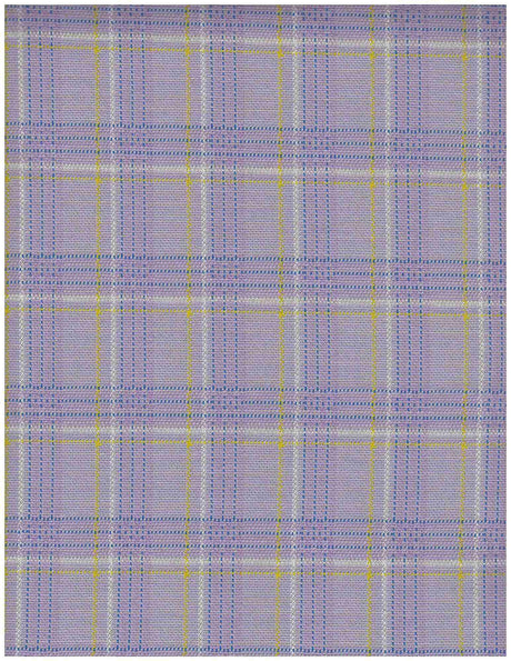 Double Knit Jacquard Plaid Fabric 1 Yard Soft Stretch Medium Weight 58/60" Wide