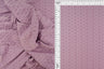 Honeycomb Knit Jacquard Solid Fabric 1 Yard Stretch Soft Durable 58/60" Wide