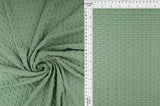 Honeycomb Knit Jacquard Solid Fabric Stretch Polyester Spandex 58/60 Inches Wide