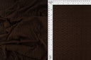 Tela jacquard de punto con panal sólida, mezcla elástica de poliéster y spandex, 58/60 pulgadas de ancho