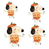 24 Inch Snoopy Jack-O-Lantern Halloween Yard Decoration
